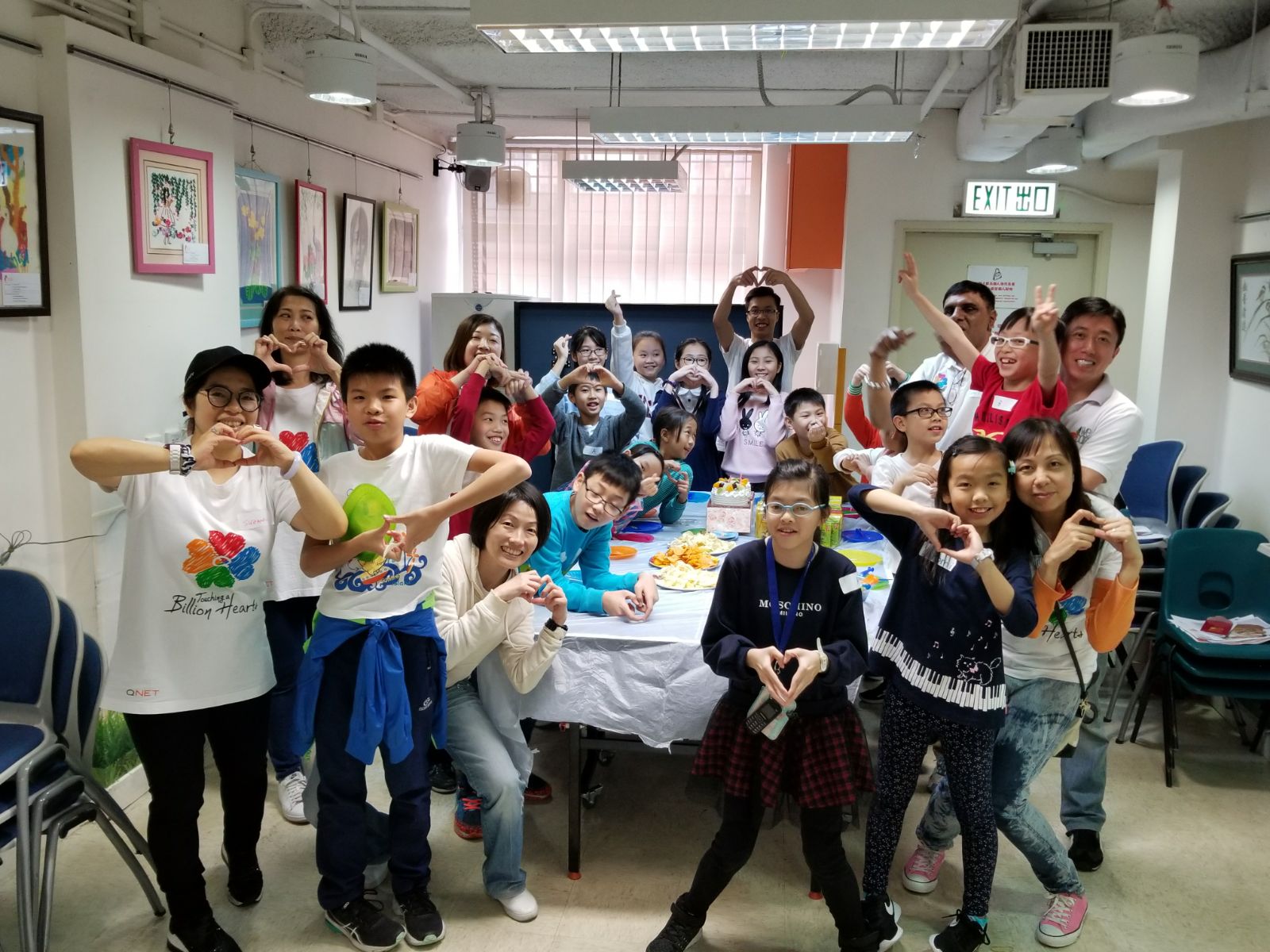 QI Hong Kong staff Organised Birthday Party for Children at Changing Young Lives Foundation