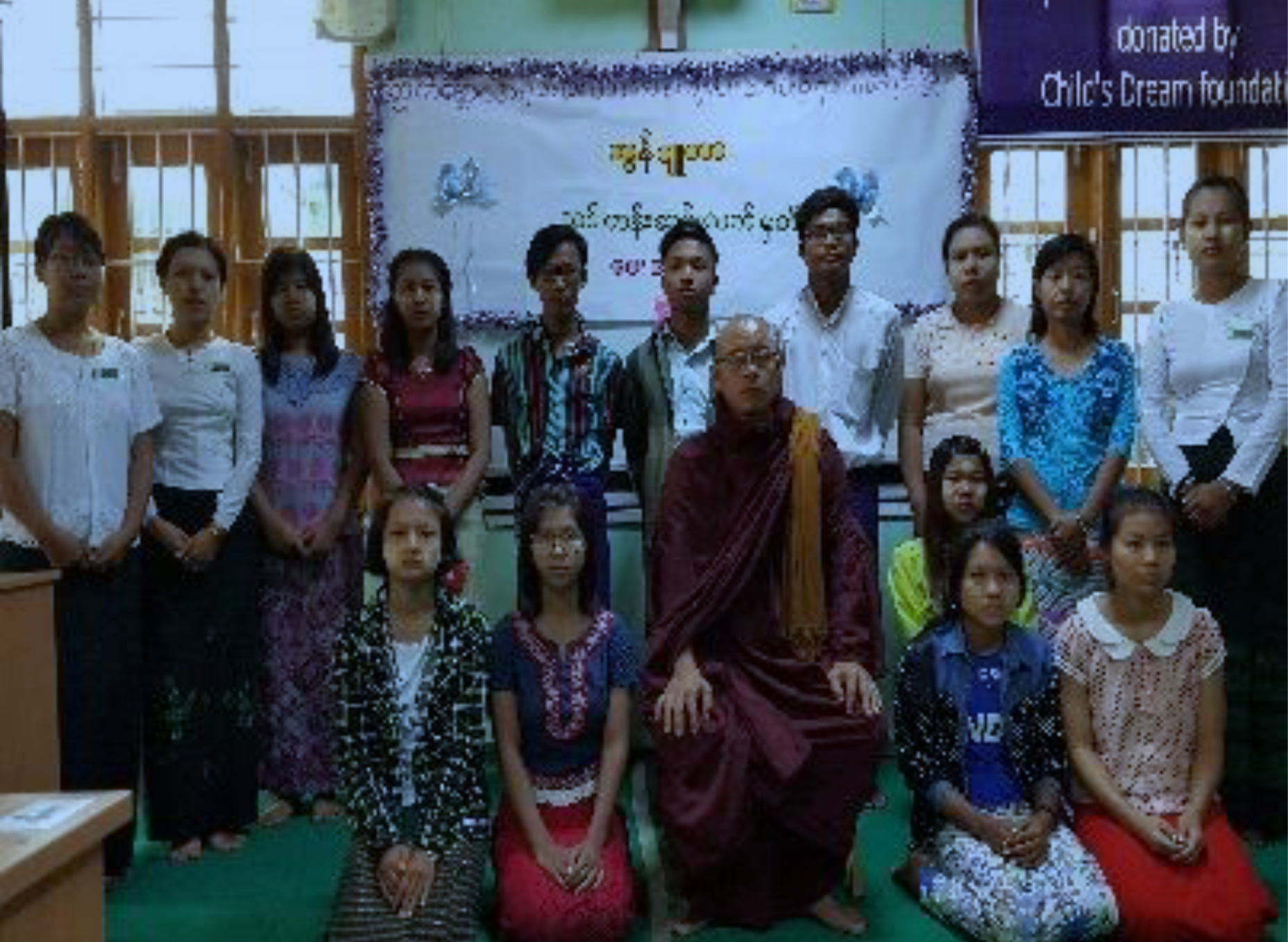 Update of Computer laboratory at Zin Nya Kan Baw Za Monastic Middle School – Sagaing, Myanmar