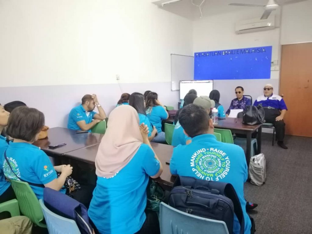 QI Malaysia Volunteered In Braillethon To Help The Visually Impaired