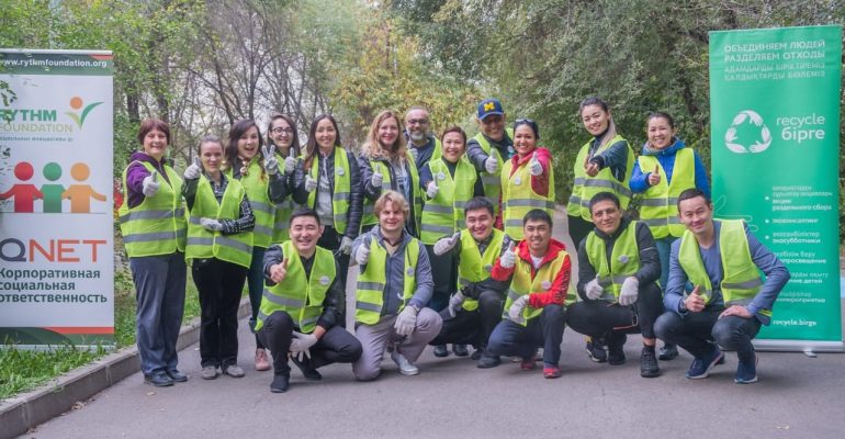 Qnet Kazakhstan Staff And Independent Representatives Helped To Clean Local Streets