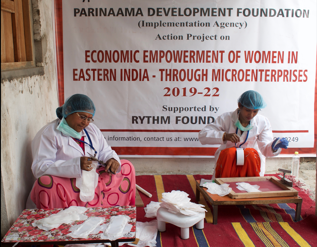 RYTHM Foundation promotes menstrual health awareness in rural India in partnership with Parinaama