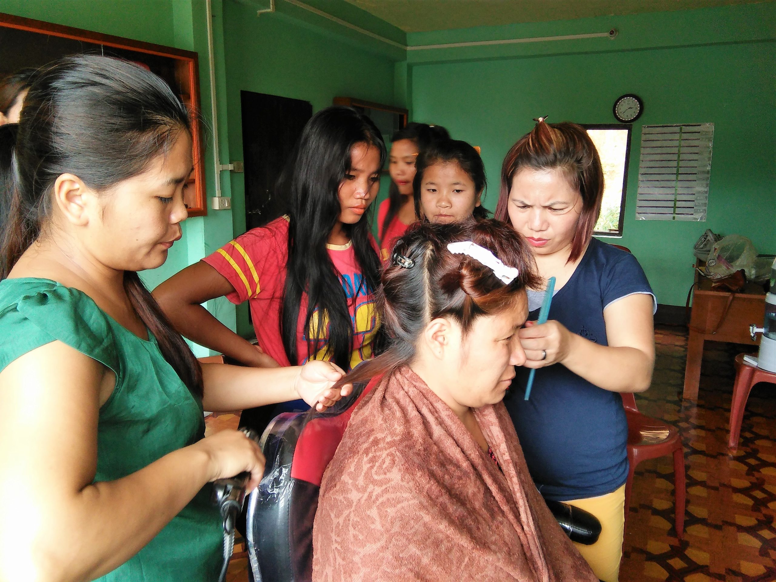 Tribal women in Manipur make a living as beauticians with help from RYTHM funded Social Entrepreneur