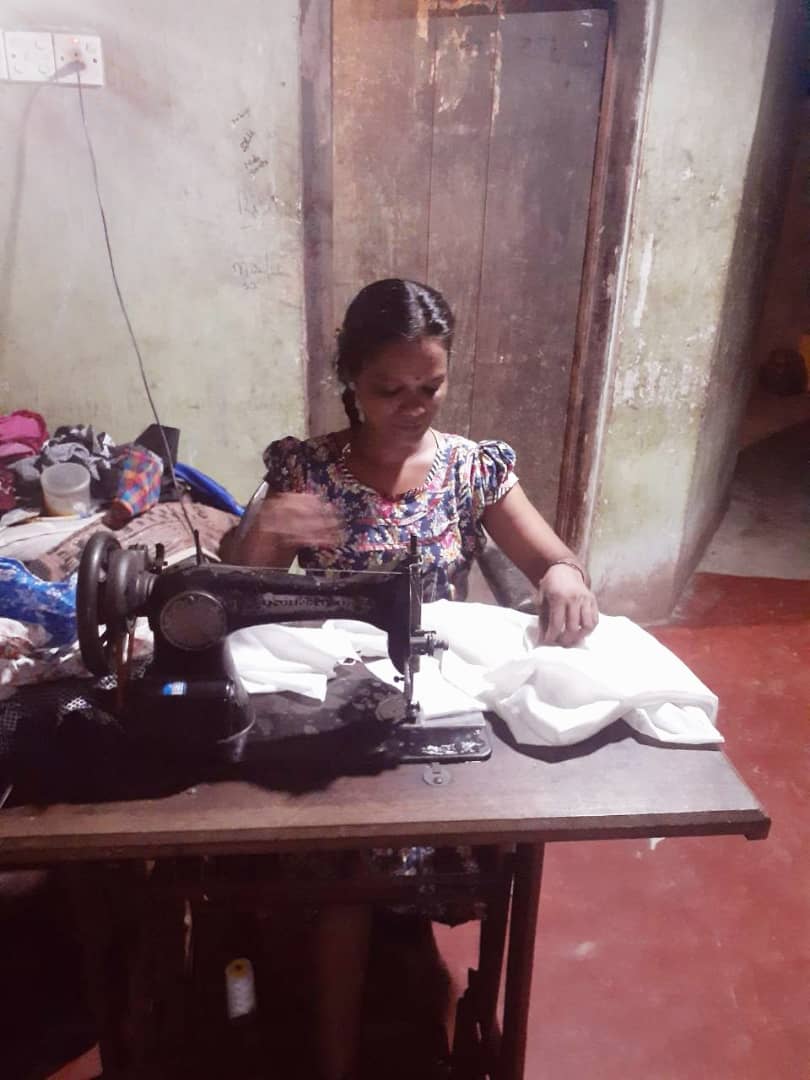 RYTHM Foundation supports Kulatheswary dreams of becoming a tailor