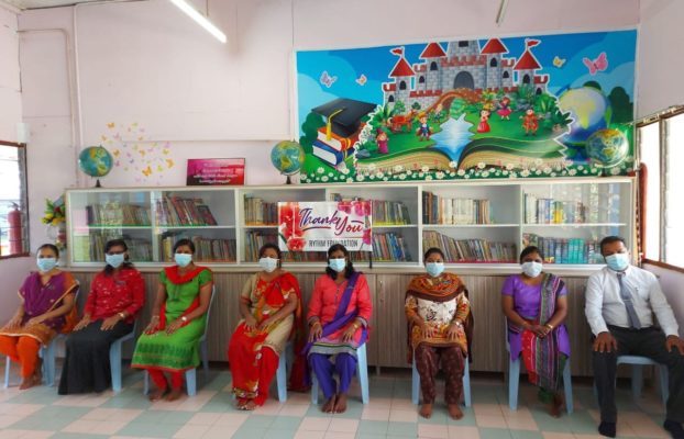 RYTHM Foundation supports Tamil school with a new library
