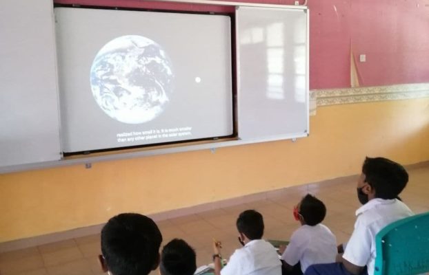 RYTHM Foundation helps rural school improve learning with smartboard sponsorship