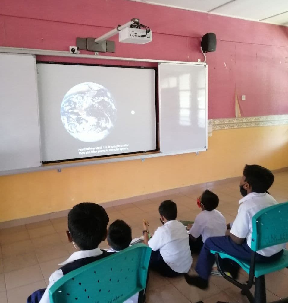 RYTHM Foundation helps rural school improve learning with smartboard sponsorship