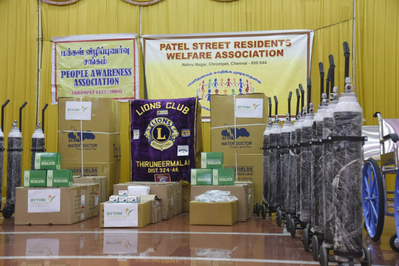 Lions Club Roars into Action with RYTHM Foundation in Chennai