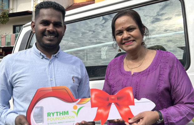Donated Van for Sri Bala Illam: RYTHM Eases School Transport Challenges