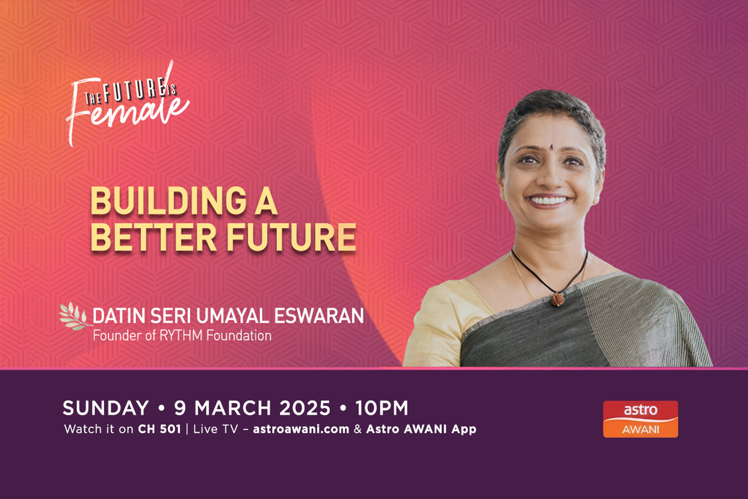 Driving Change: Datin Sri Umayal Eswaran Speaks on ‘The Future Is Female’