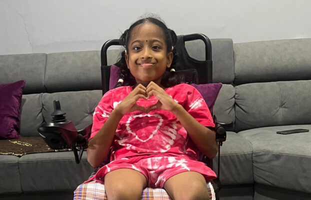 Wheelchair Donation in Malaysia Gives New Hope to a Young Girl