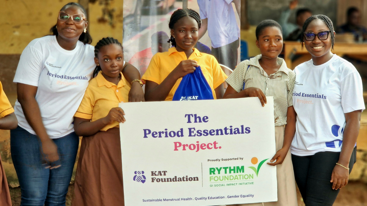 RYTHM and KAT Foundation Partnership Advances Sustainable Menstrual Health for Schoolgirls in Ghana