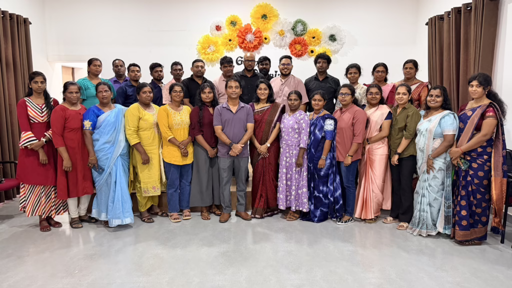 CSO event at the Community Development Training Centre in Mullaitivu, Sri Lanka